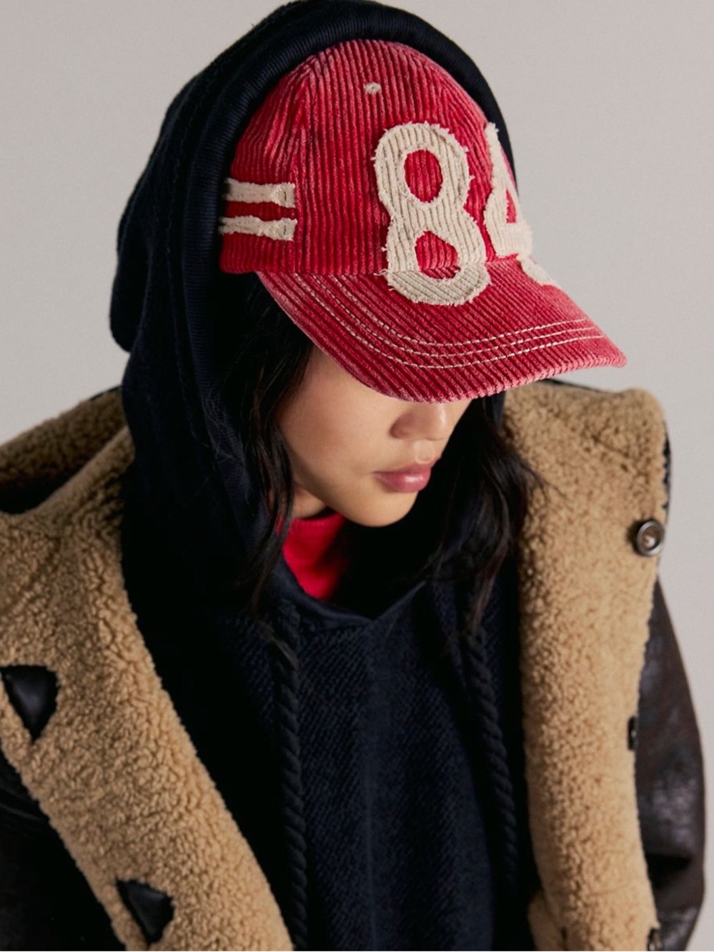 Free People Hollie Varsity Hat - Picture 2 of 6
